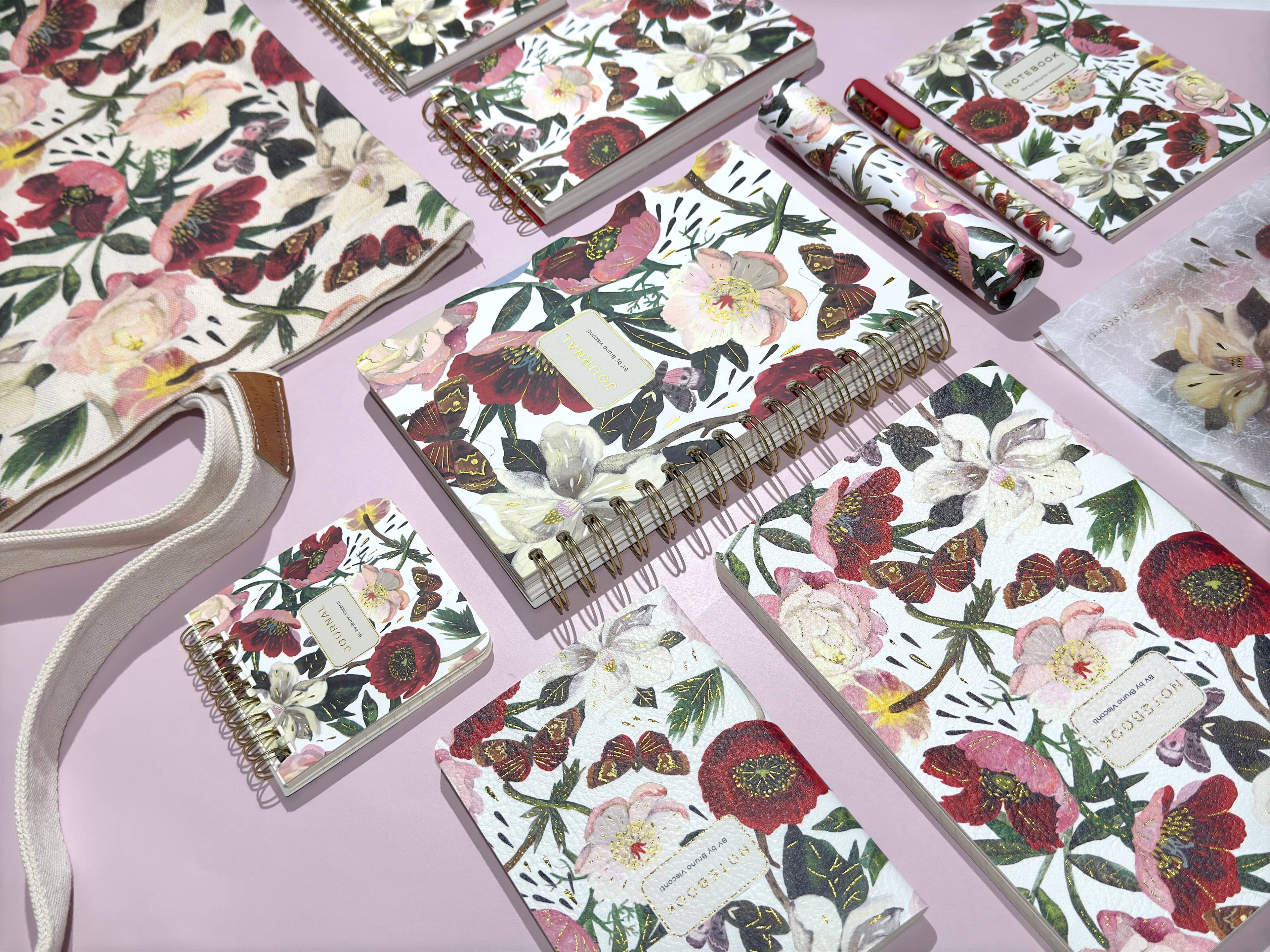 Peonies A6 Passport Notebook