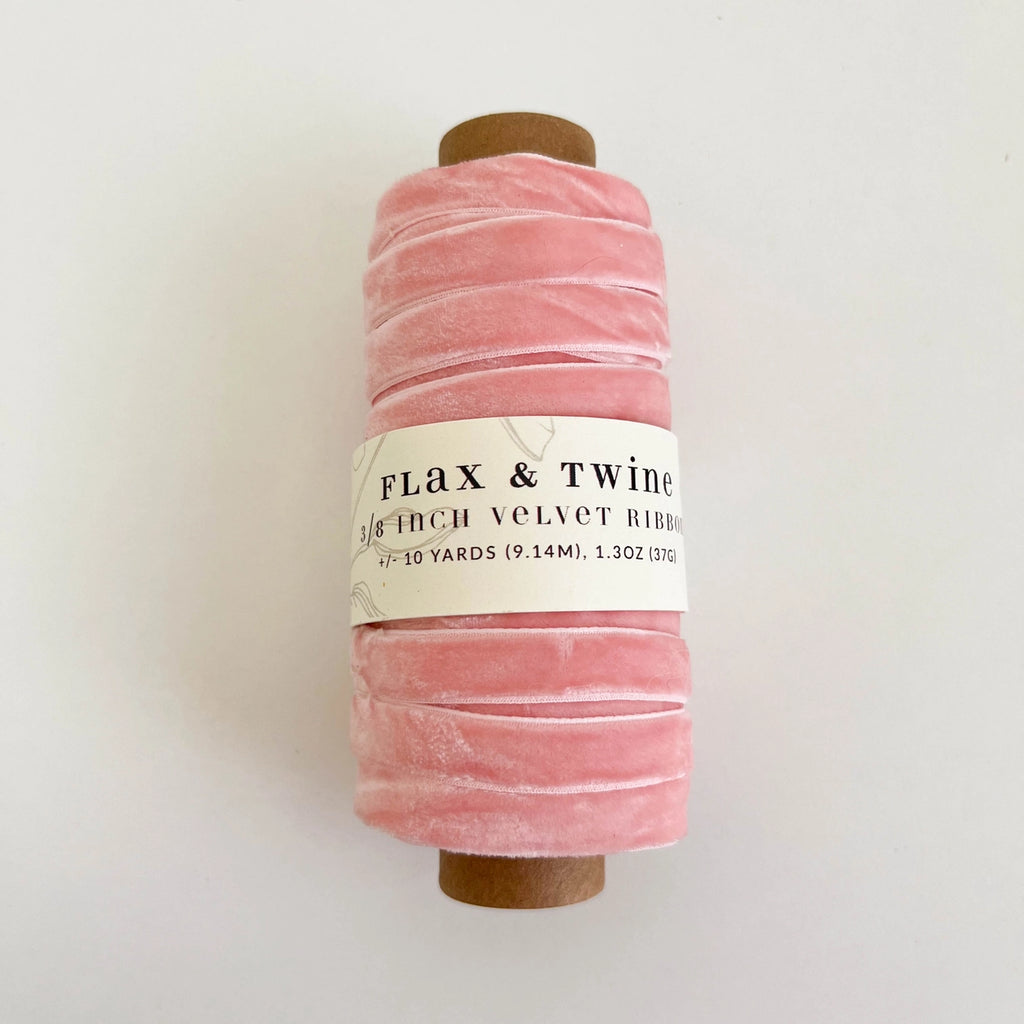 3/8" Velvet Ribbon - 10 Yards