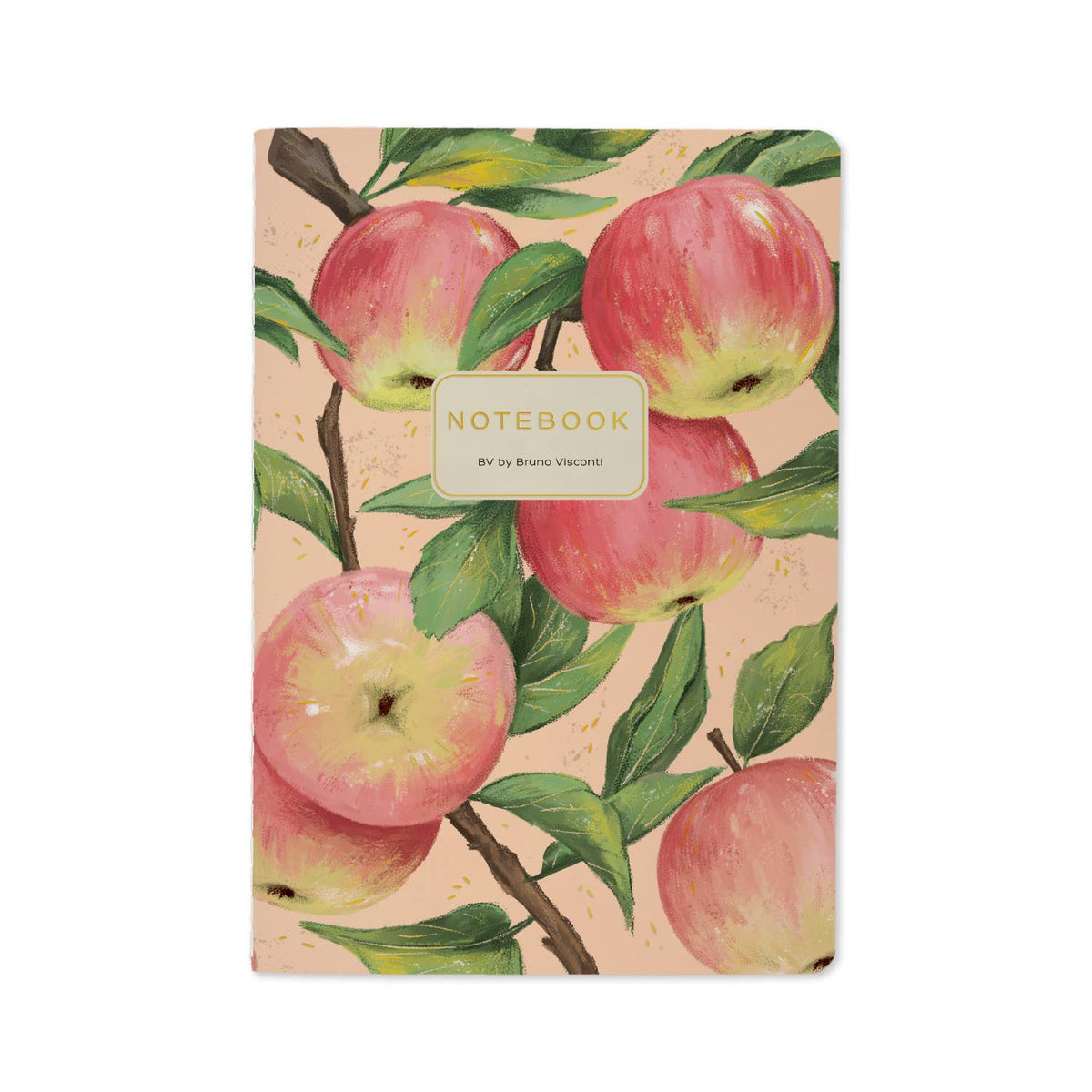 A5 Notebook - Apples on the Tree