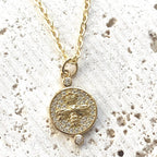 Queen Bee Crystal Pendant Necklace