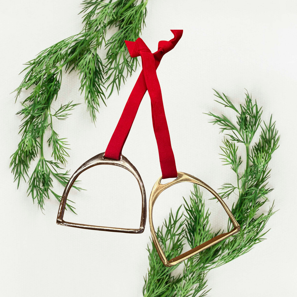 Equestrian Stirrup Iron Christmas Ornament 