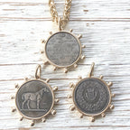 French Coin Necklace