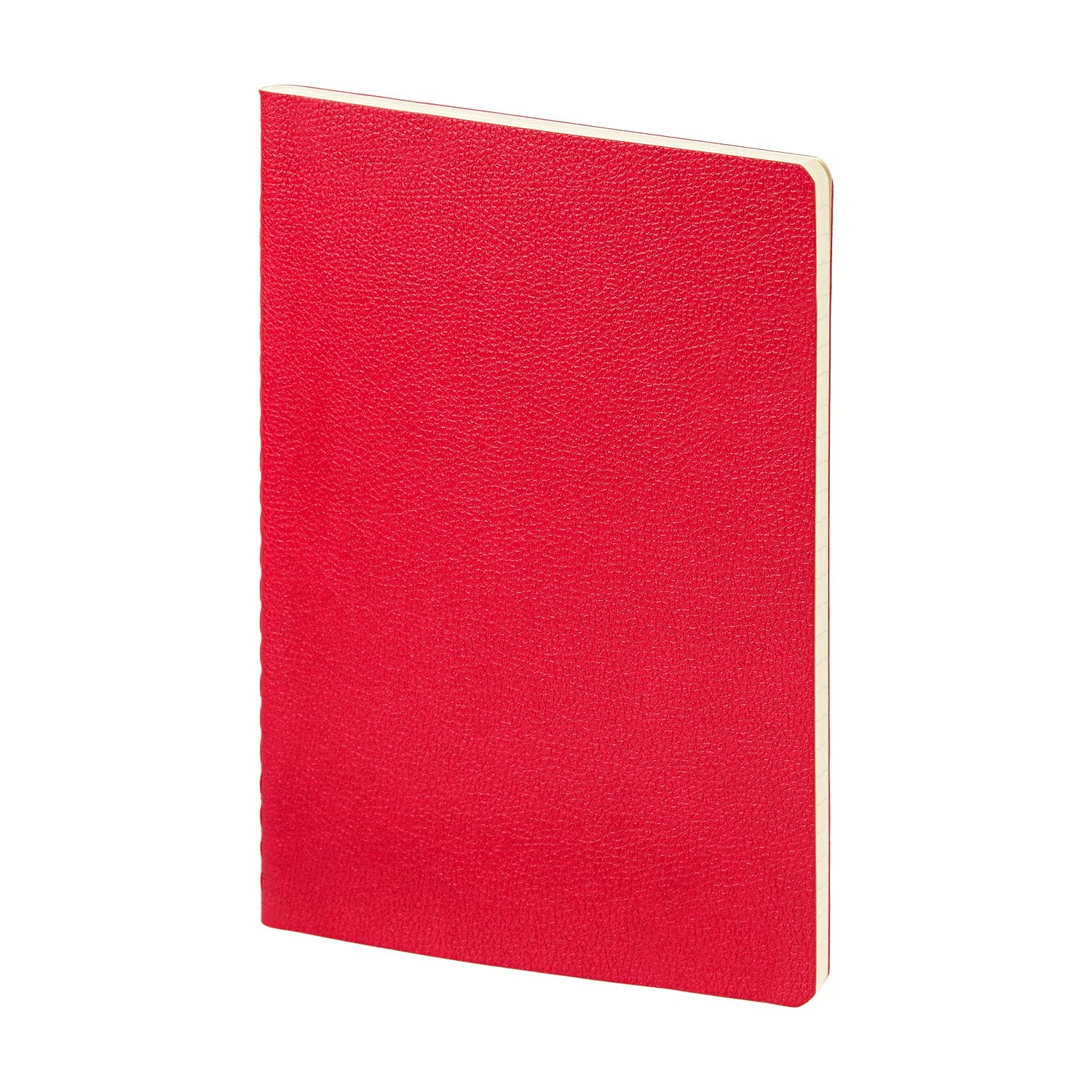 Vegan Leather A5 Notebook  - Red