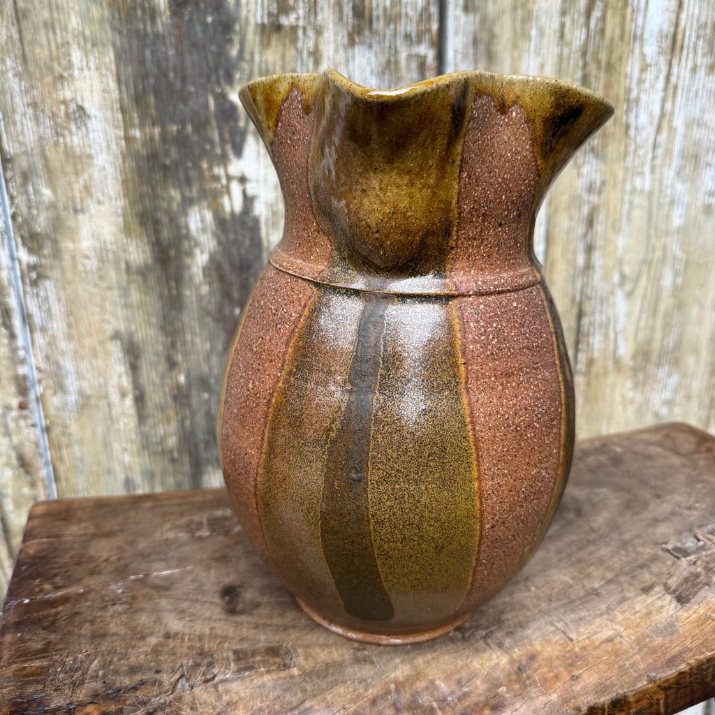1979 Don Friel Hand-Thrown Stoneware Pitcher
