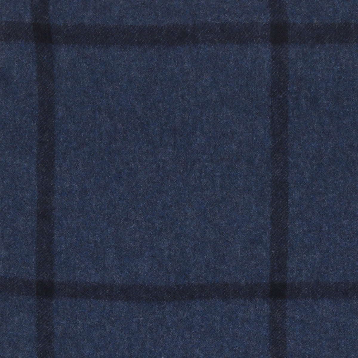 Joshua Ellis Dark Blue Check Throw