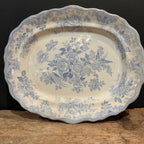Blue Asiatic Pheasants Transferware Platter