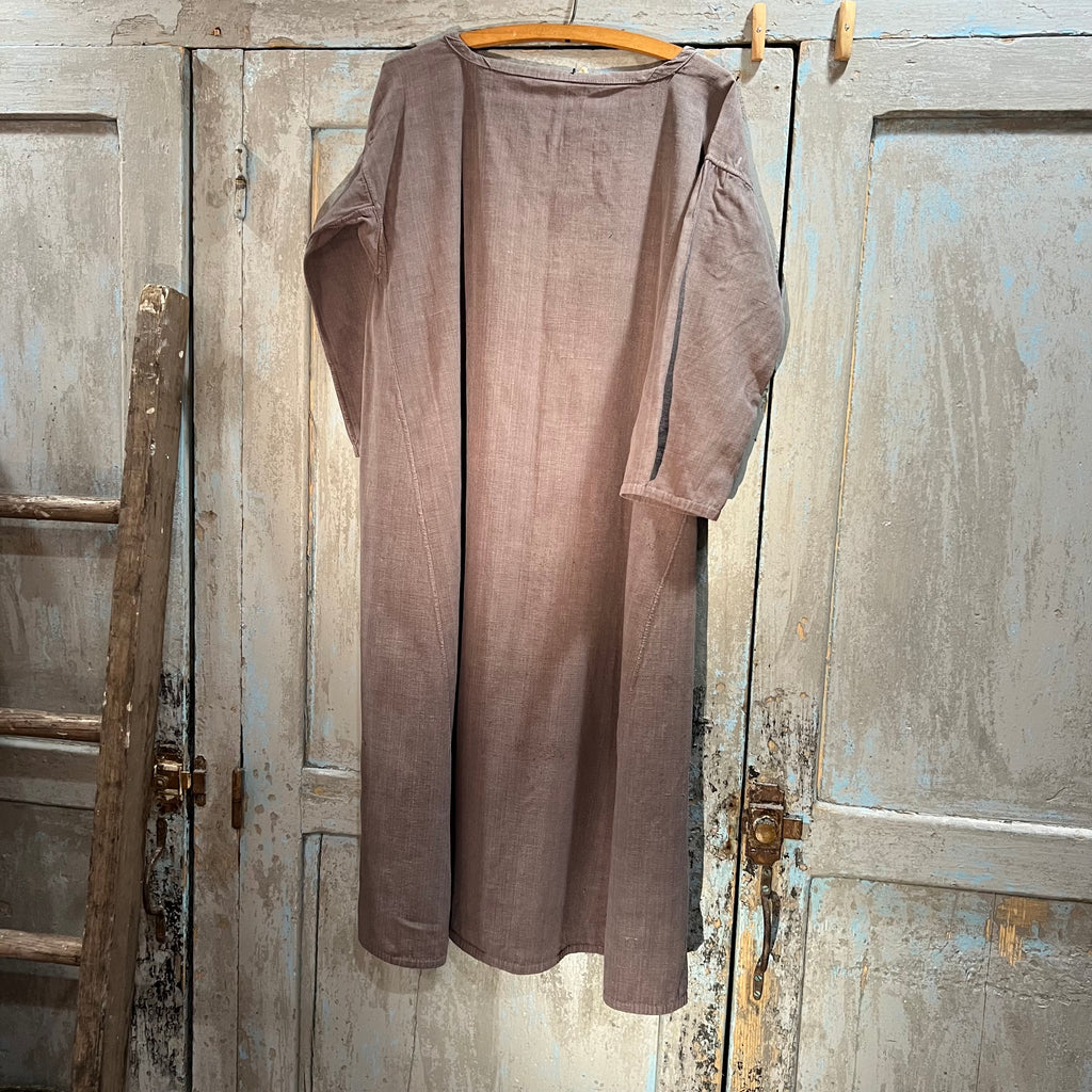 Antique French Chemise, Artist Reworked