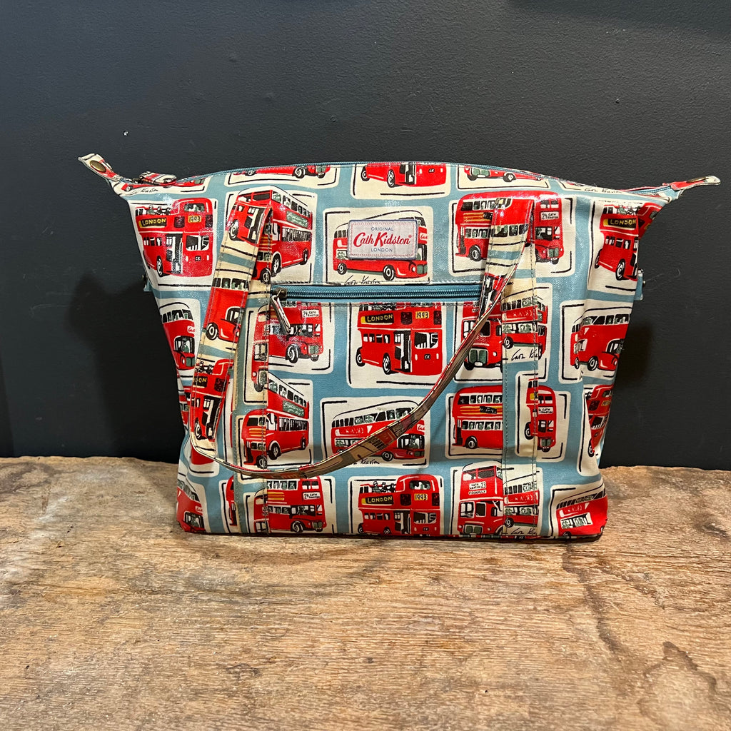 Vintage Cath Kidston London Double-Decker Bus Tote