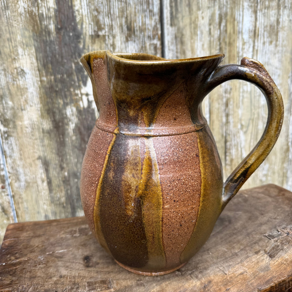 1979 Don Friel Hand-Thrown Stoneware Pitcher