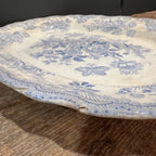 Blue Asiatic Pheasants Transferware Platter