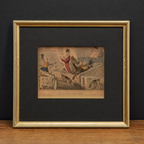 Vintage Framed English Sporting Print