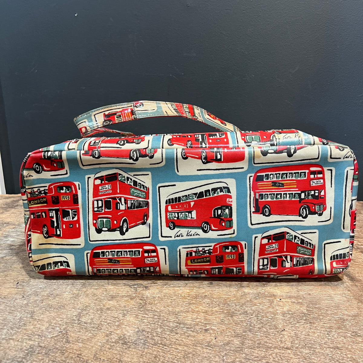 Vintage Cath Kidston London Double-Decker Bus Tote