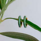 Zoe Enamel Huggie