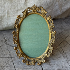 Vintage Gilt Oval Frame