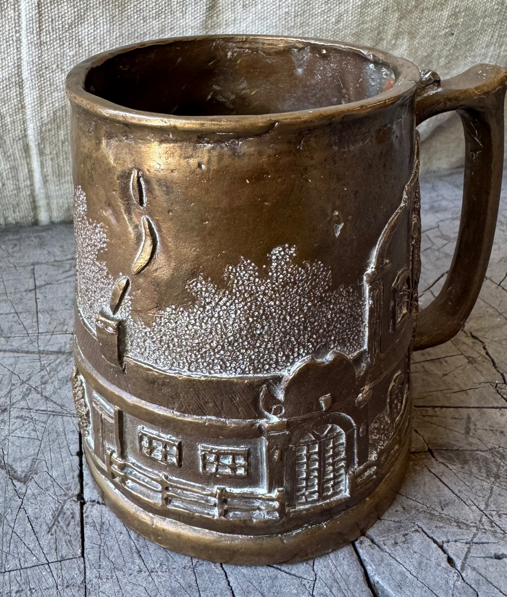 English Nottingham Road Hotel Tankard