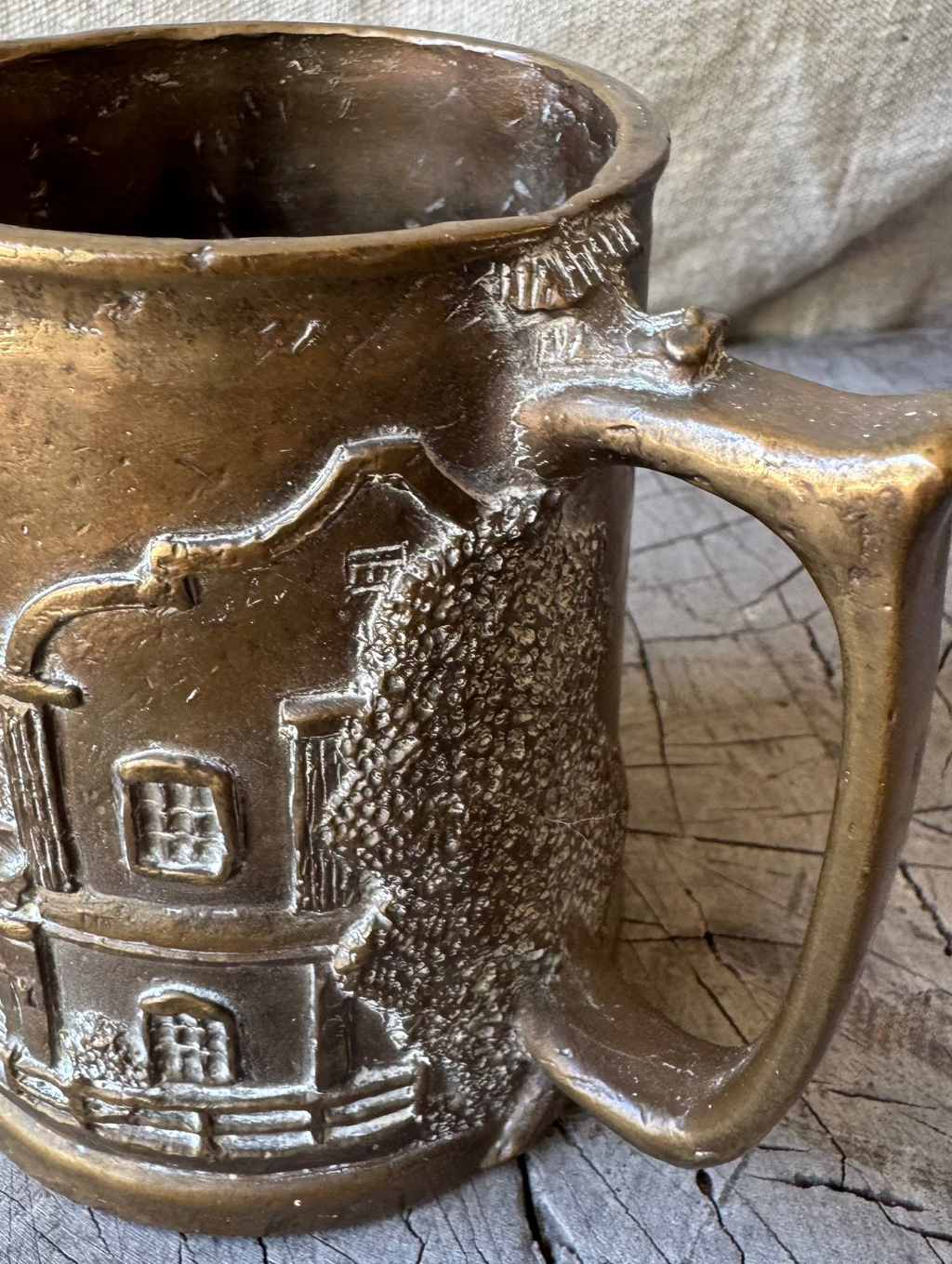 English Nottingham Road Hotel Tankard