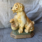 Vintage Cast Iron Dog Doorstop