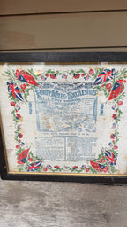 1909 British Naval Pageant Commemorative Print