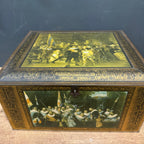 Early 20th Century Lithographed Tin Featuring Rembrandt’s The Night Watch