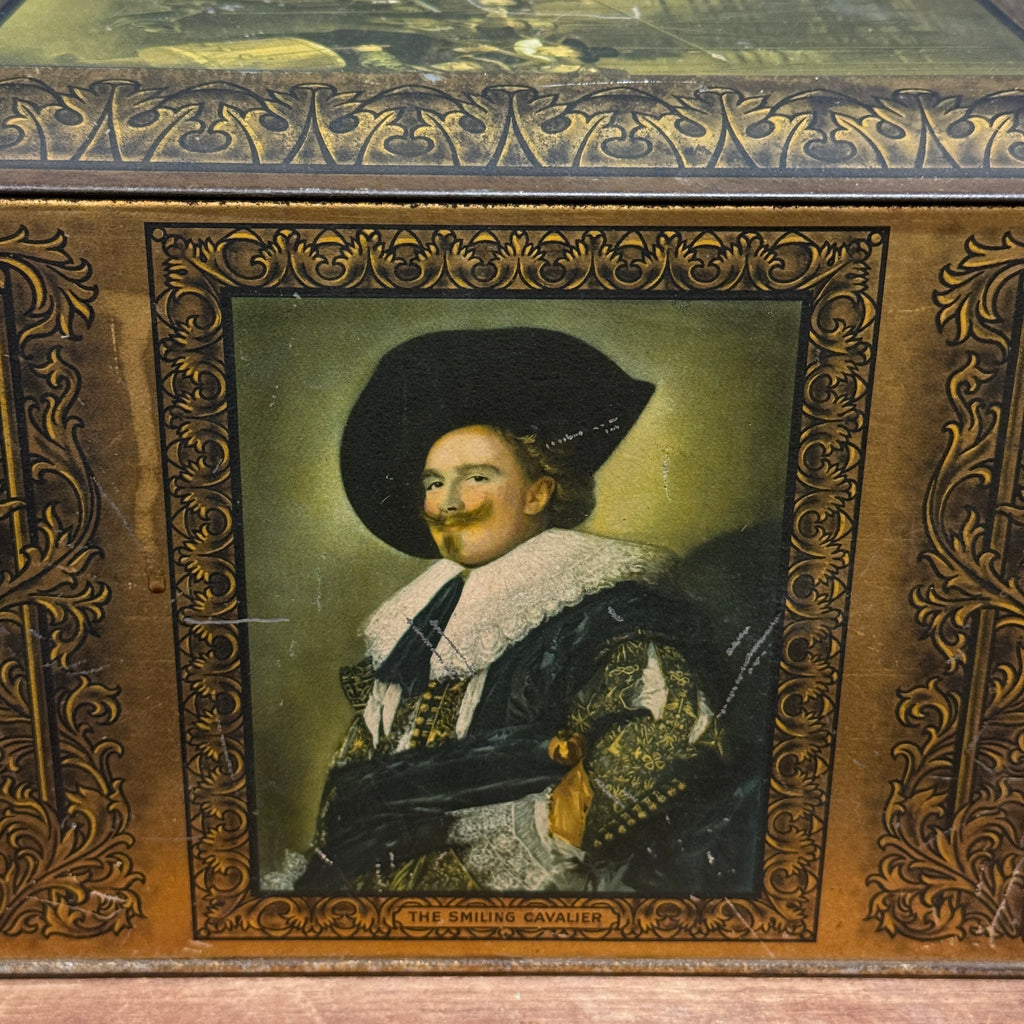 Early 20th Century Lithographed Tin Featuring Rembrandt’s The Night Watch