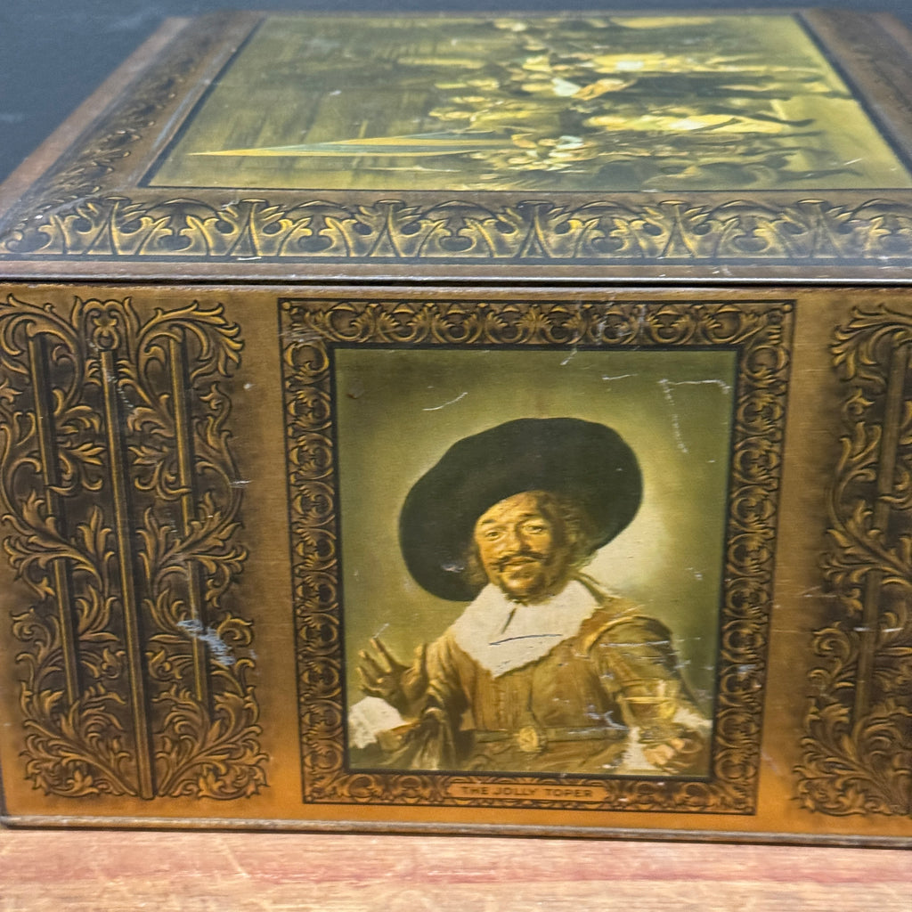Early 20th Century Lithographed Tin Featuring Rembrandt’s The Night Watch
