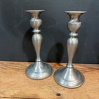 Lenox Pewter Candlesticks pr.