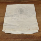 Antique Monogrammed Damask Hand Towel