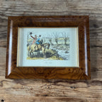 “The View” Vintage Equestrian Print (Framed)