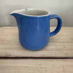 Vintage Blue & White Pottery Pitcher
