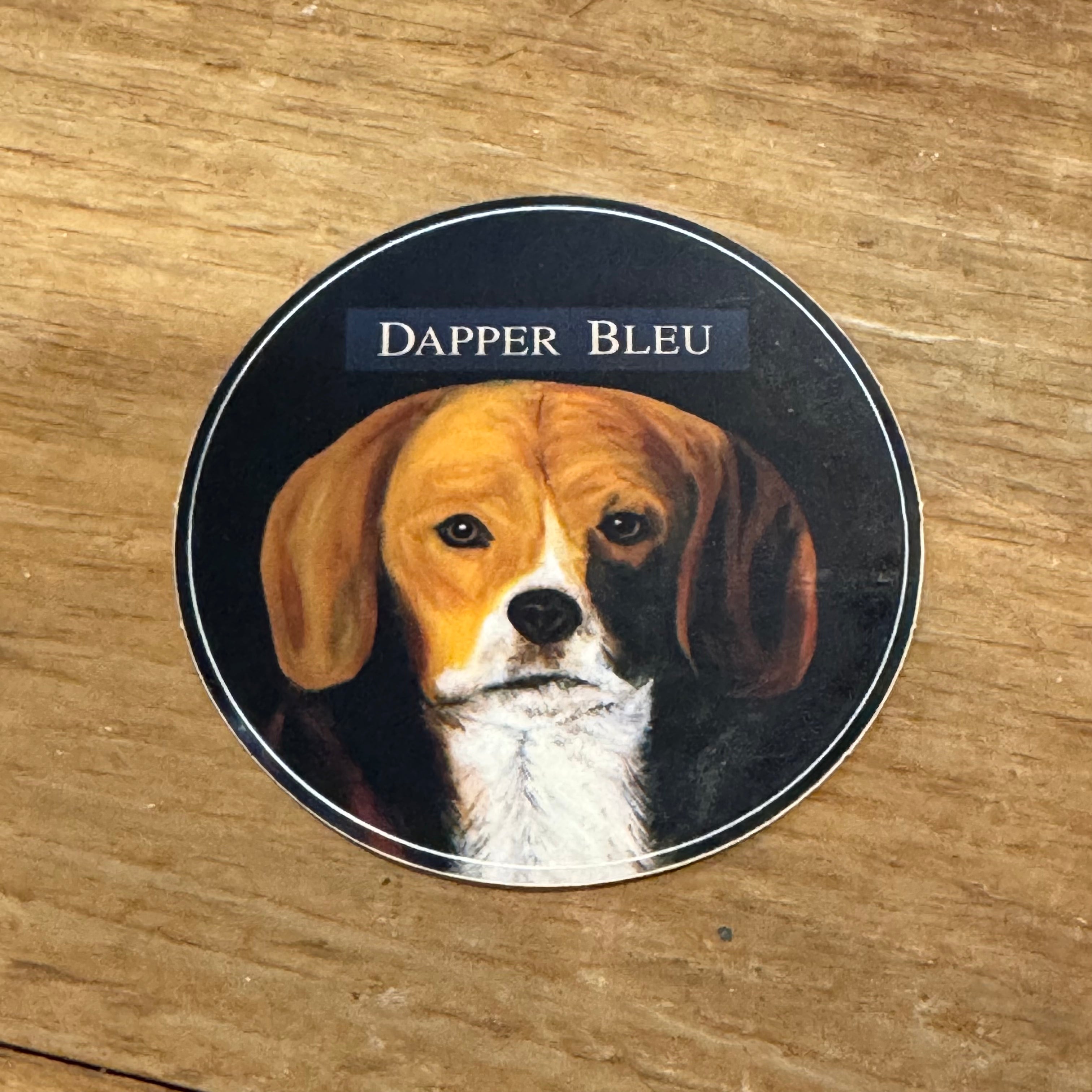 Dapper Bleu Sticker