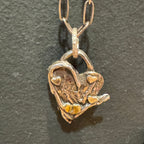 Spread Love Sterling hand-Crafted Necklace