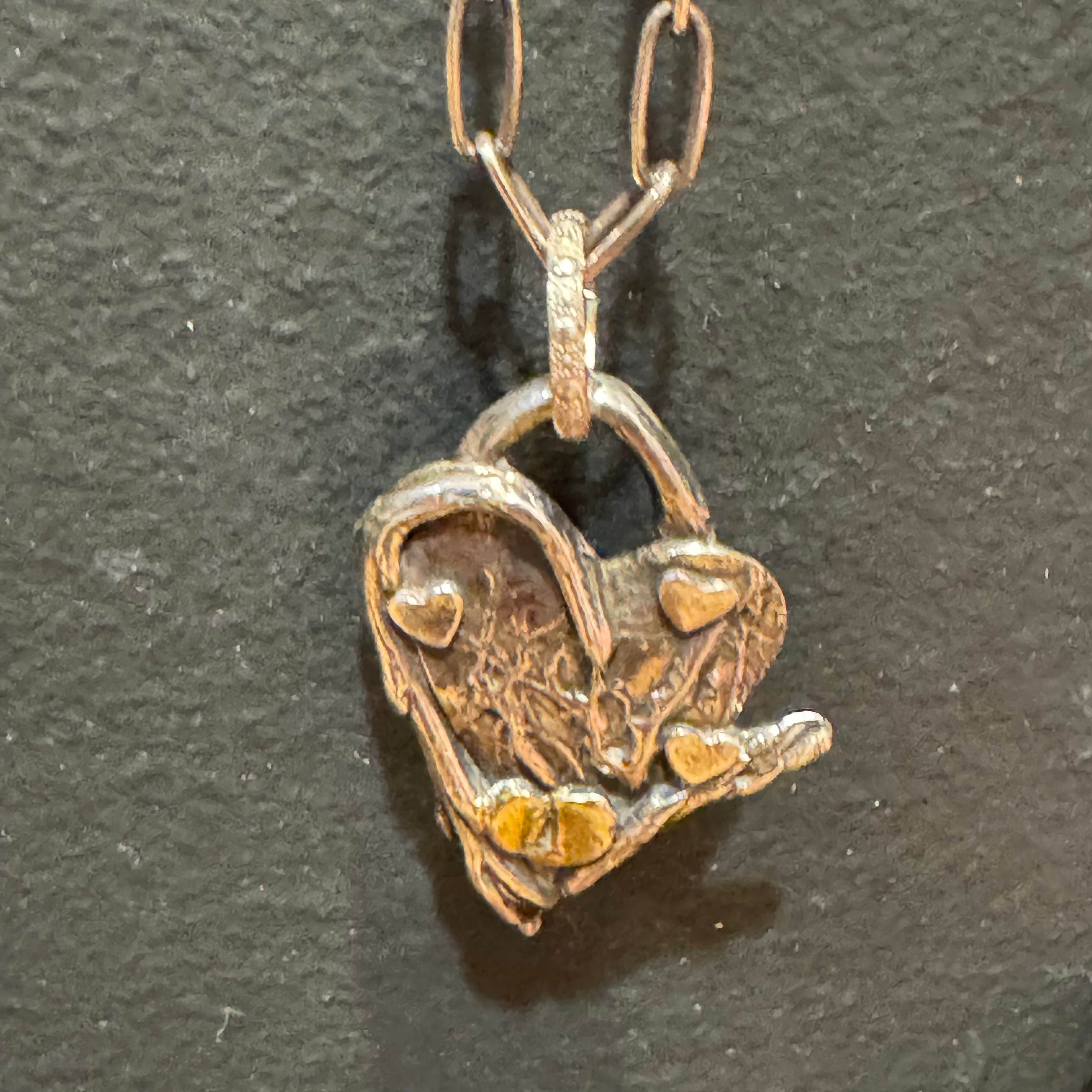 Spread Love Sterling hand-Crafted Necklace
