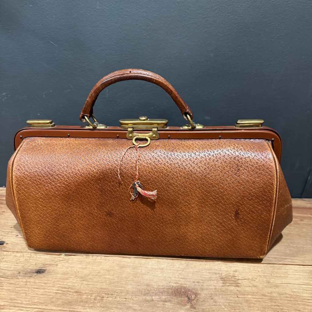 Vintage French Gentleman’s Travel Grooming Valise