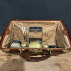 Vintage French Gentleman’s Travel Grooming Valise