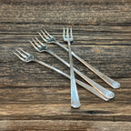 Queen Bess Silverplate Pickle & Olive Fork