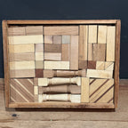 Antique German Building Block Set