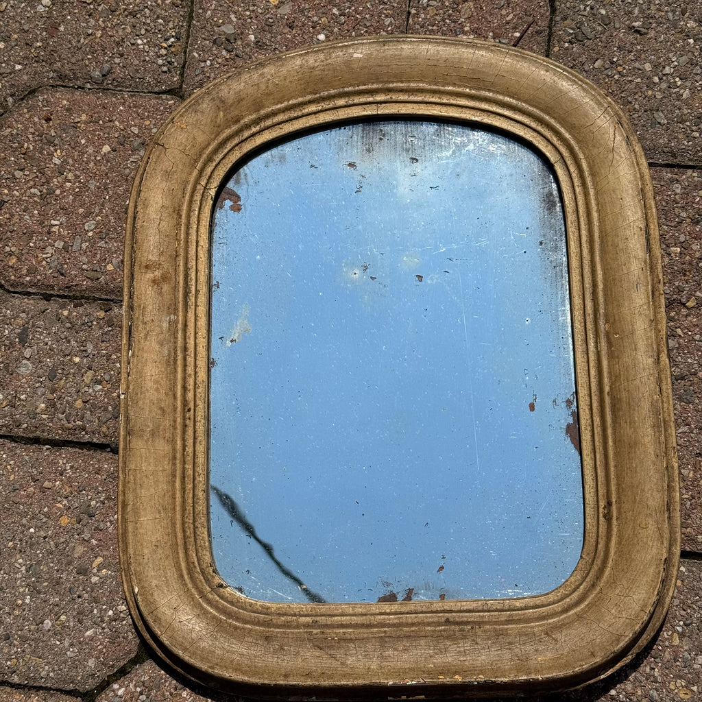 Antique French Louis Philippe Gilt Mirror