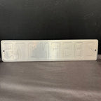 Vintage French Paris License Plate – 285 FN 75