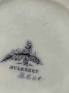 English Mulberry Transferware Pitcher