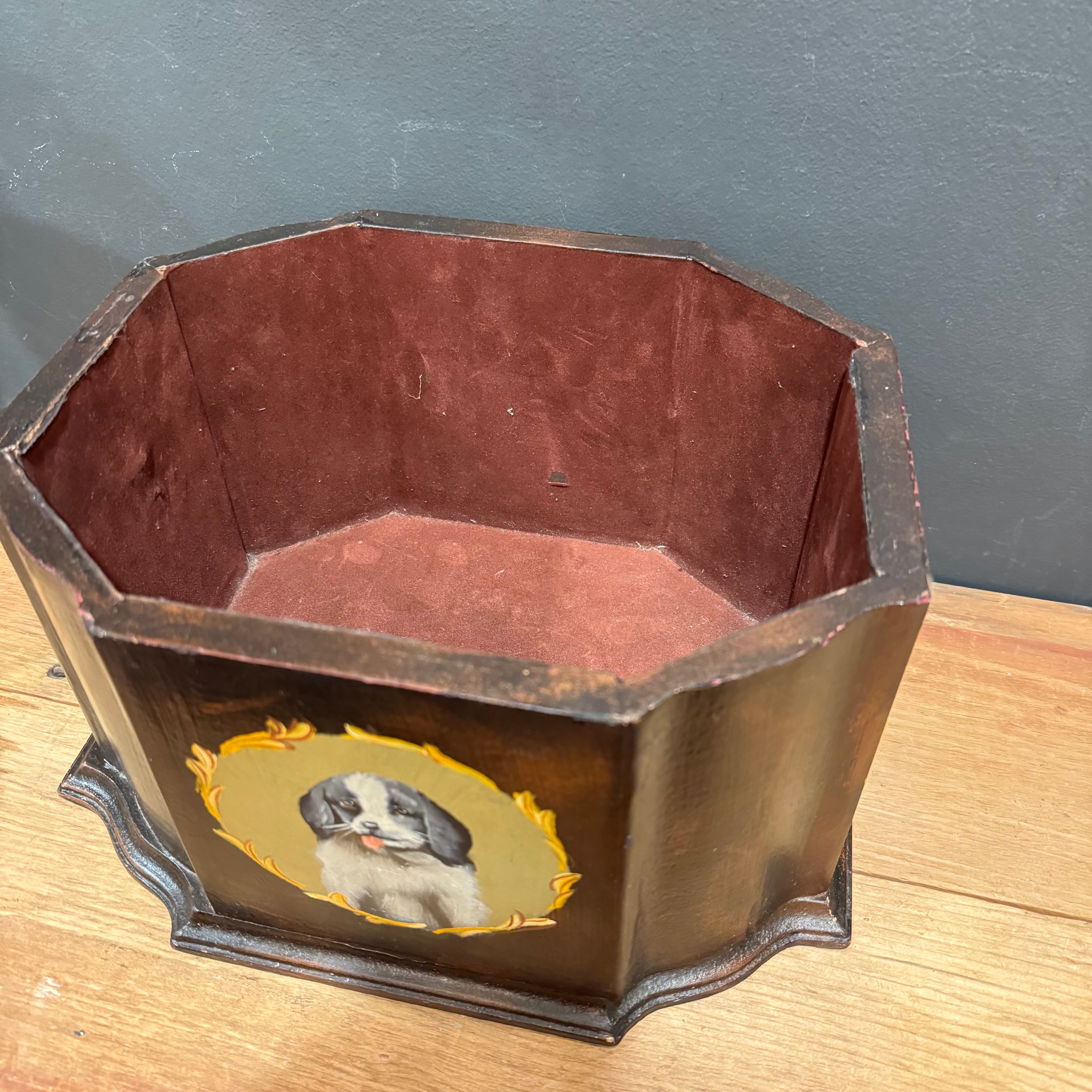 Handpainted Wood Box