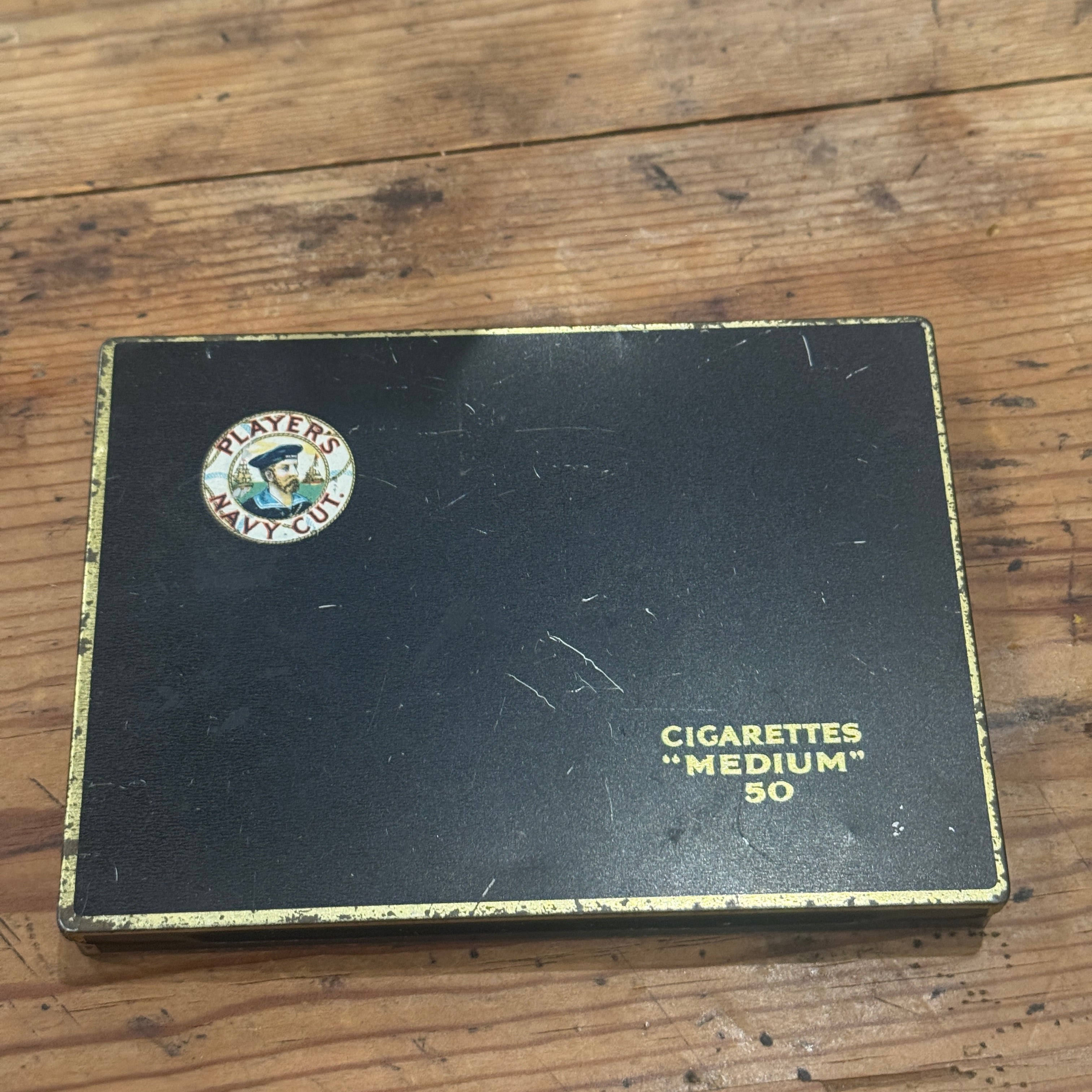Players Navy Cut Cigarette Tin