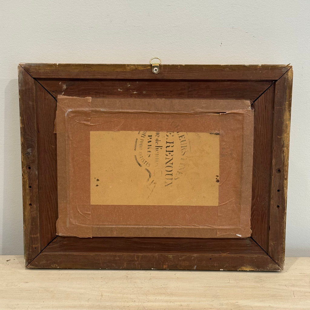 French Landscape Gilt Frame