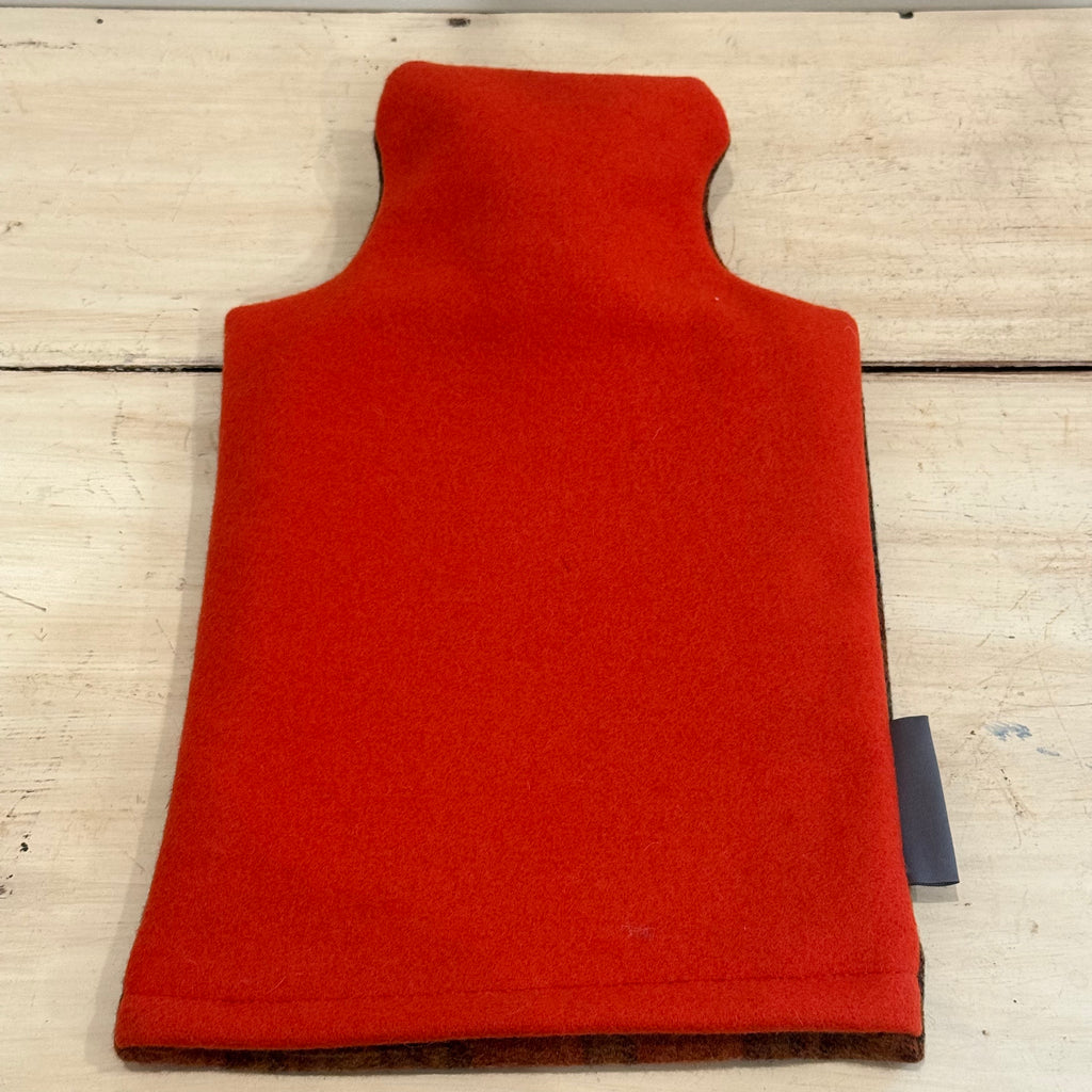 English Autumn Plaid Hot Water Bottle