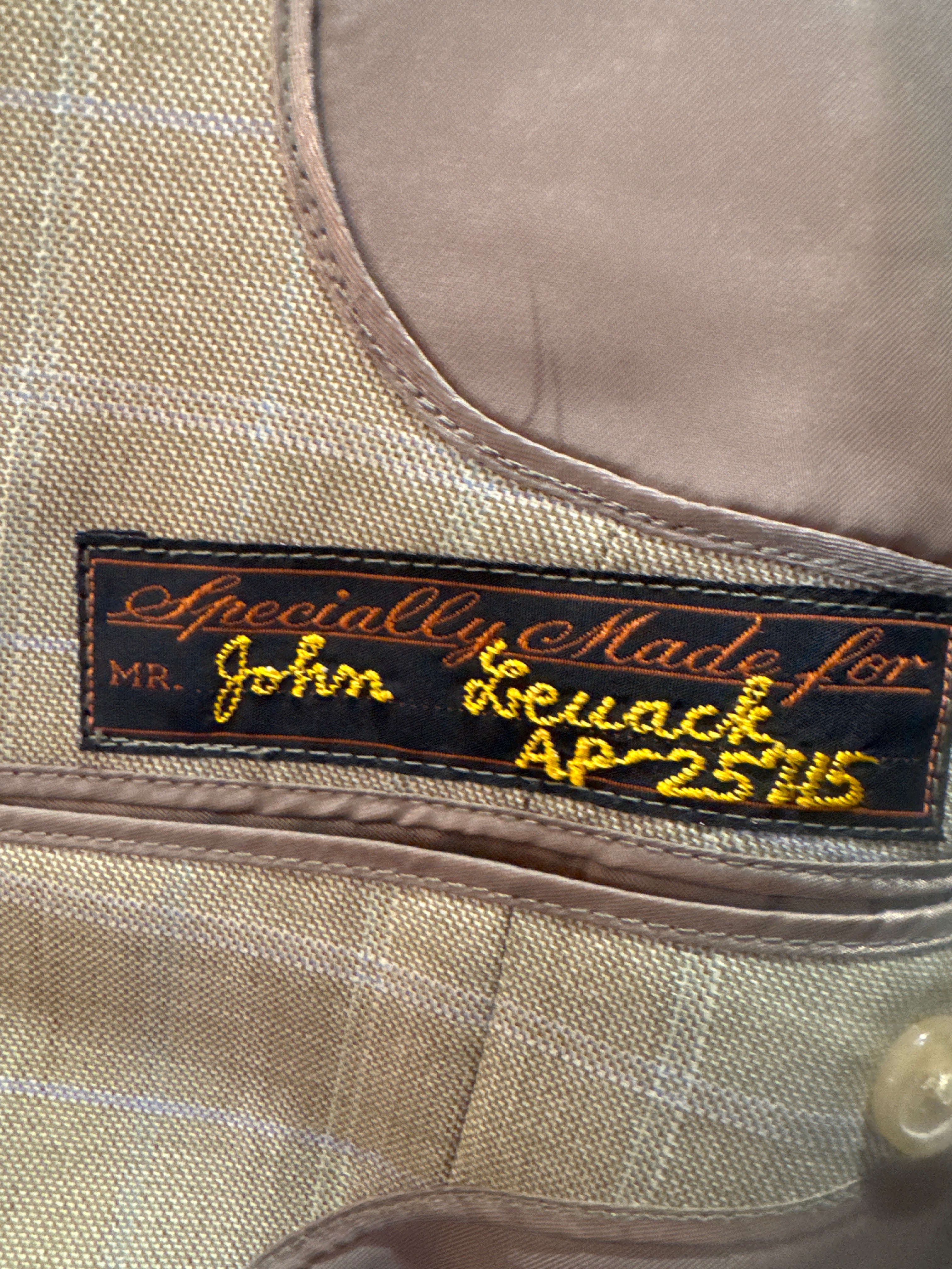 Custom Men's Blazer sourced in England