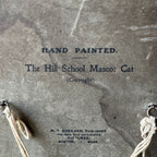 The Hill School Mascot Cat Hand-Colored Photograph