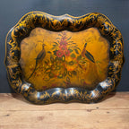 Hand Painted Tole Platter