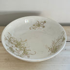 Antique Maddock's Royal Porcelain Floral Pitcher & Bowl