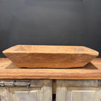 Antique Wooden Dough Bowl