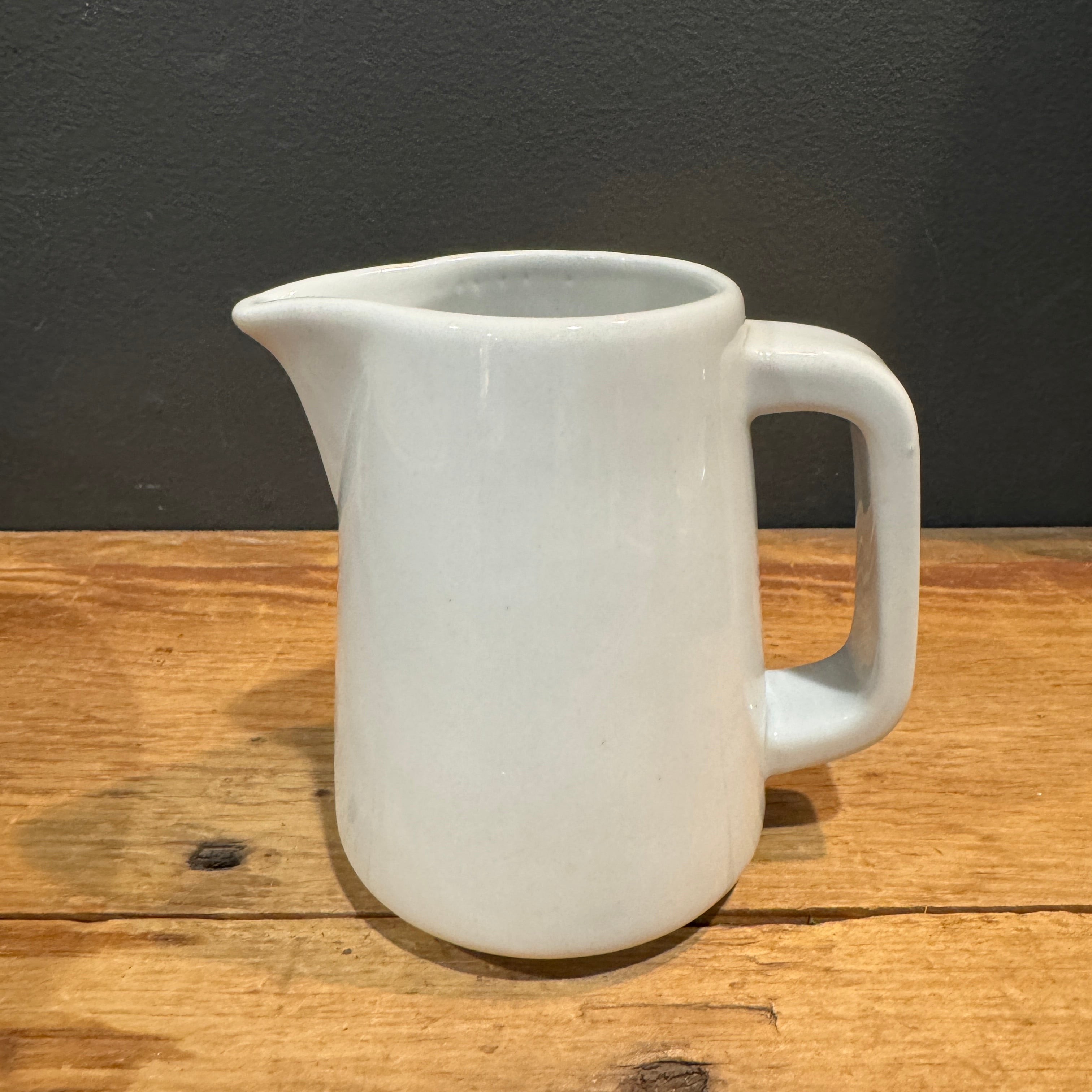 Vintage White Pitcher