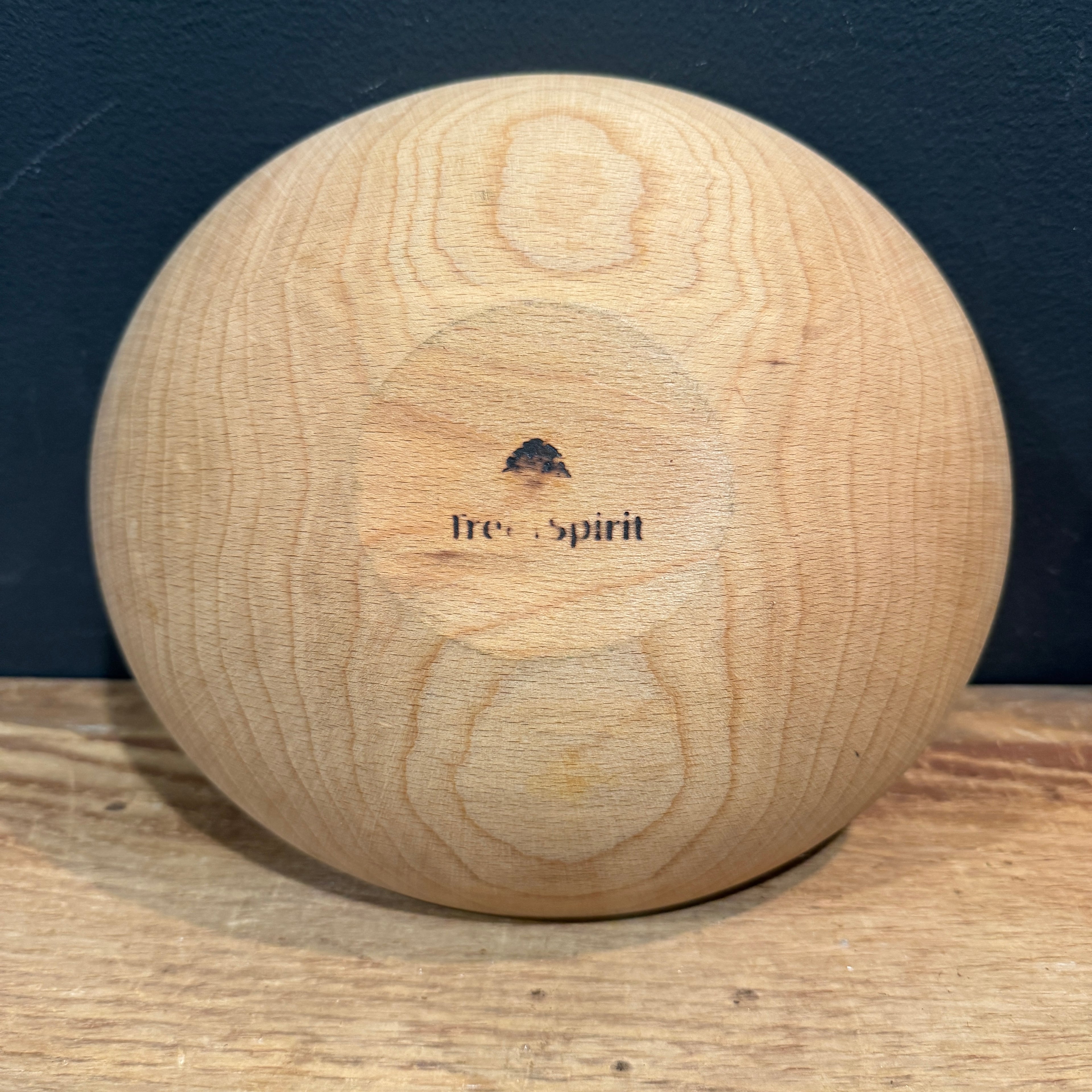 Wooden "Free Spirit" Bowl